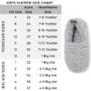 Dearfoams Kids’ Washable Skye Pile Closed Back(Sleet)