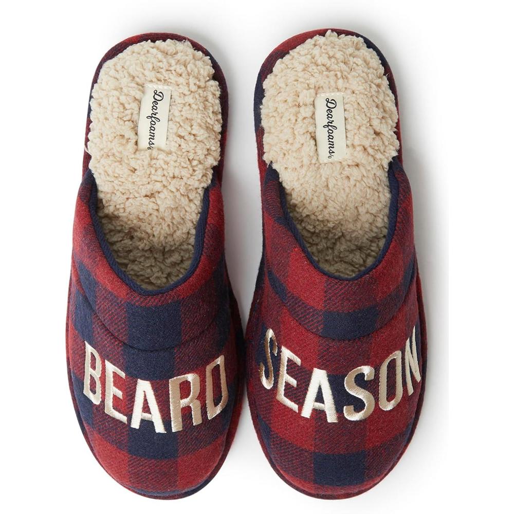 imageDearfoams Mens Funny Ugly Christmas Sweater Holiday ScuffBeard Season
