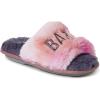Dearfoams Kids’ Lana Slide With Slogan(Babe Squad)