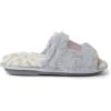 Dearfoams Kids’ Lana Slide With Slogan(Mini Mode)