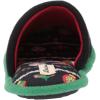 Dearfoams Men’s Funny Ugly Christmas Sweater Holiday Scuff(Ho Ho Ho)