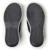 Dearfoams Women’s Daisy Comfortable Wedge Platform Slide Sandal(Black)