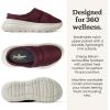 Dearfoams womens Lightweight Quilted Puffy Nylon Energy Return Ontario Slip on Mule(Fig)