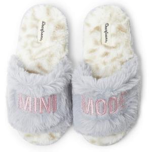 Dearfoams Kids’ Lana Slide With Slogan(Mini Mode)