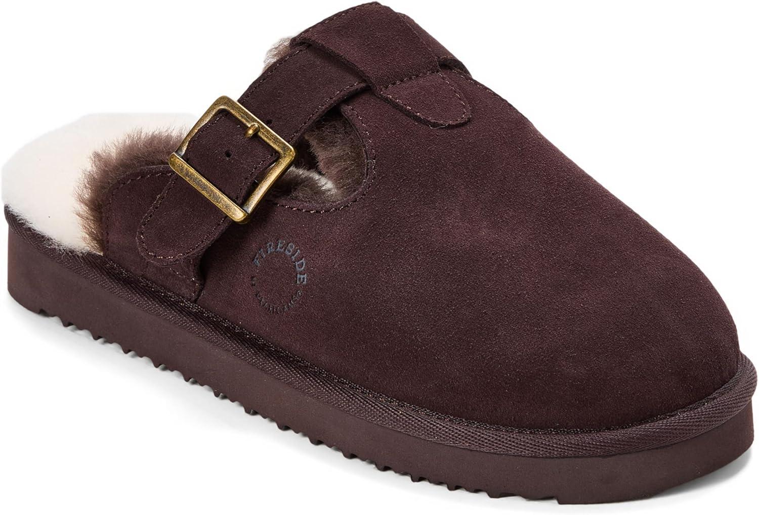 imageDearfoams womens Maitland Genuine Shearling Scuff