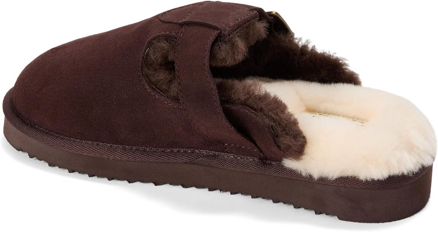 imageDearfoams womens Maitland Genuine Shearling Scuff