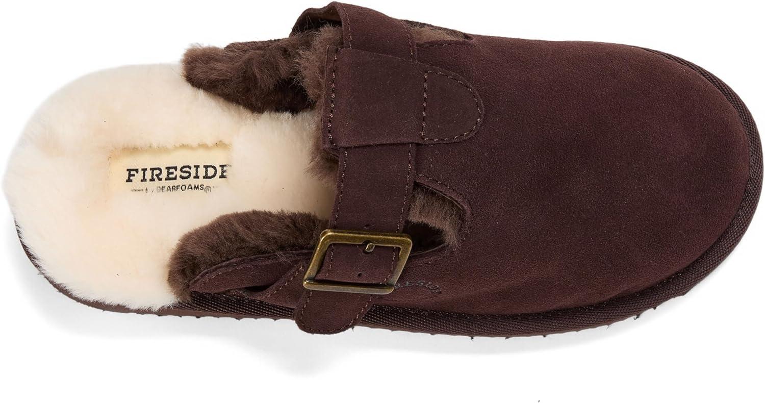 imageDearfoams womens Maitland Genuine Shearling Scuff