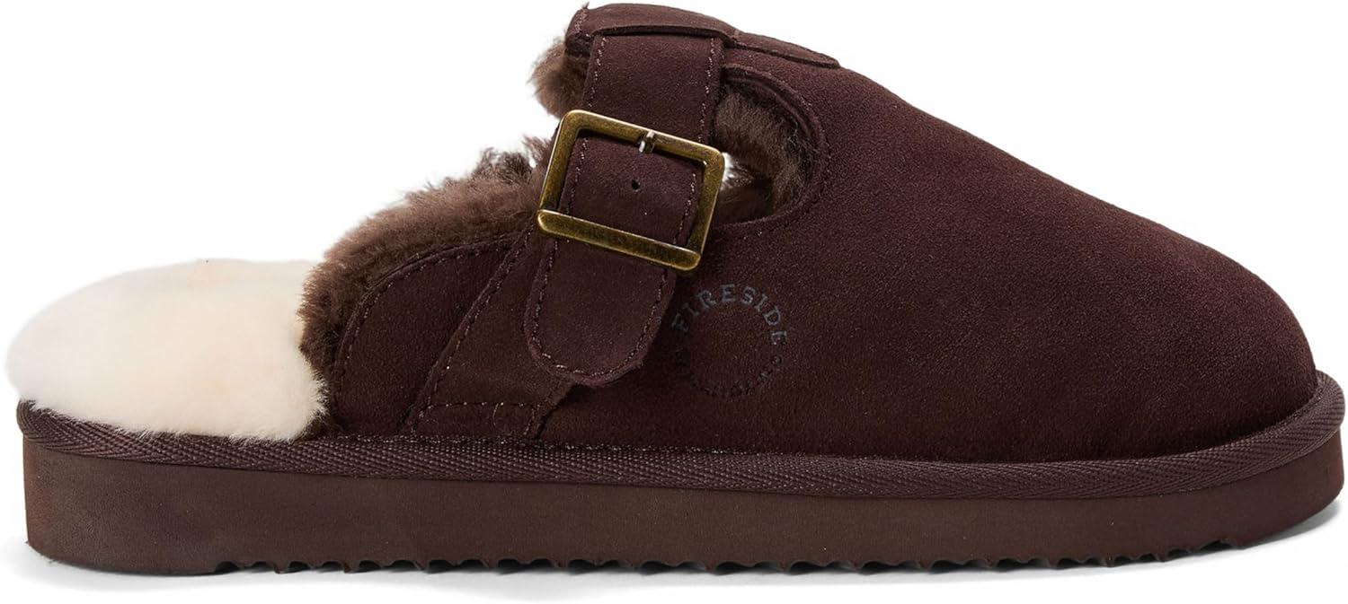 imageDearfoams womens Maitland Genuine Shearling Scuff