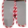Dearfoams Women’s Elfin’ Around Elf Scuff Slippers Holiday Christmas Memory Foam(Red)