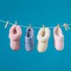 Dearfoams Women’s Memory Foam House Slippers – Libby Terry Clog With Wide Widths(Light Pink)