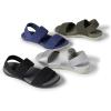 Dearfoams Women’s Original Comfort Sloane Backstrap Casual Open Toe Sandal(Black)