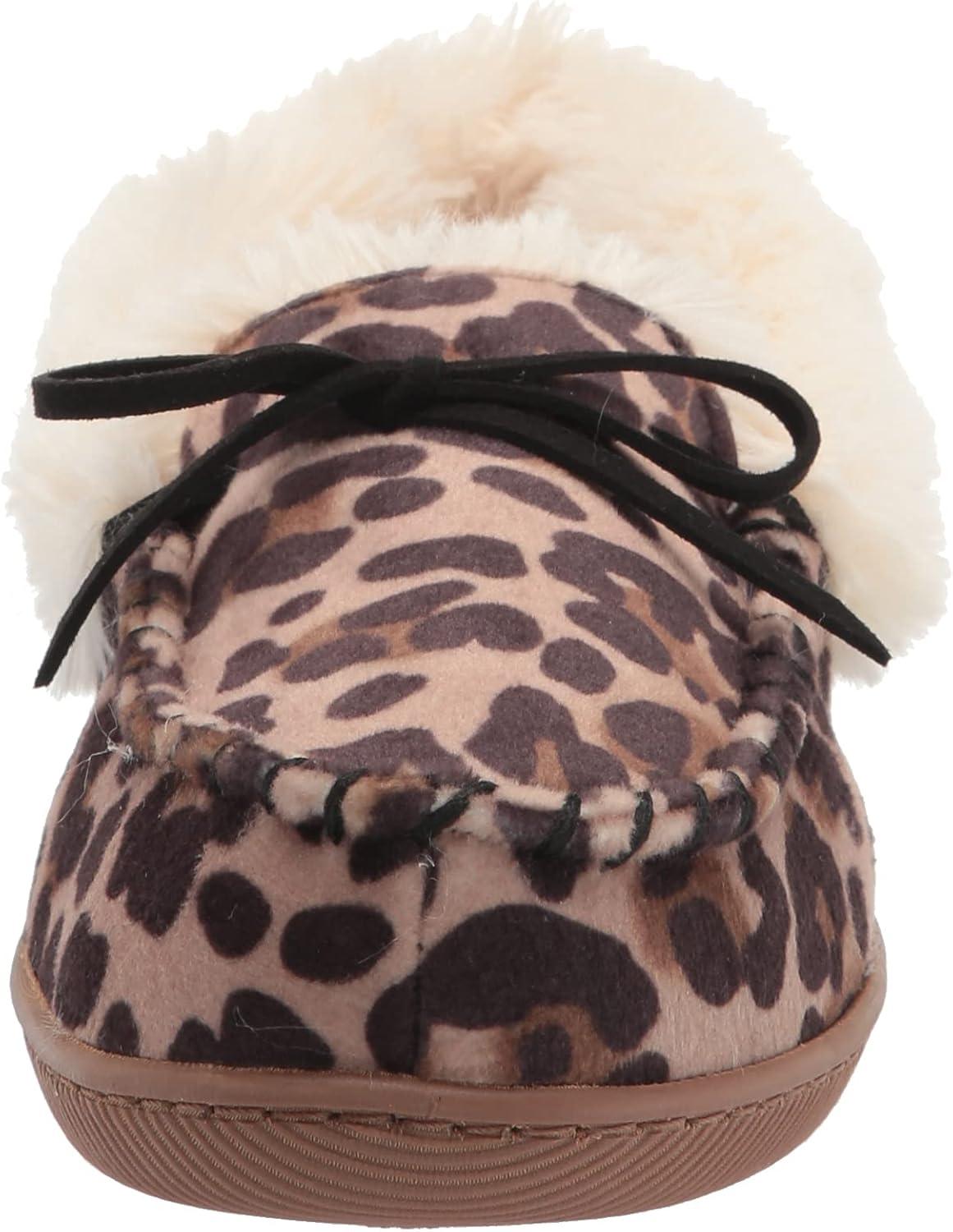 imageDearfoams womens Kristen MoccasinLeopard