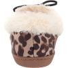 Dearfoams womens Kristen Moccasin(Leopard)