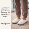 Dearfoams womens Leslie Washable Memory Foam Terry Clog With Wide Widths(Muslin White Terry)
