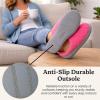 Dearfoams womens Leslie Washable Memory Foam Terry Clog With Wide Widths(Paradise Pink Terry)