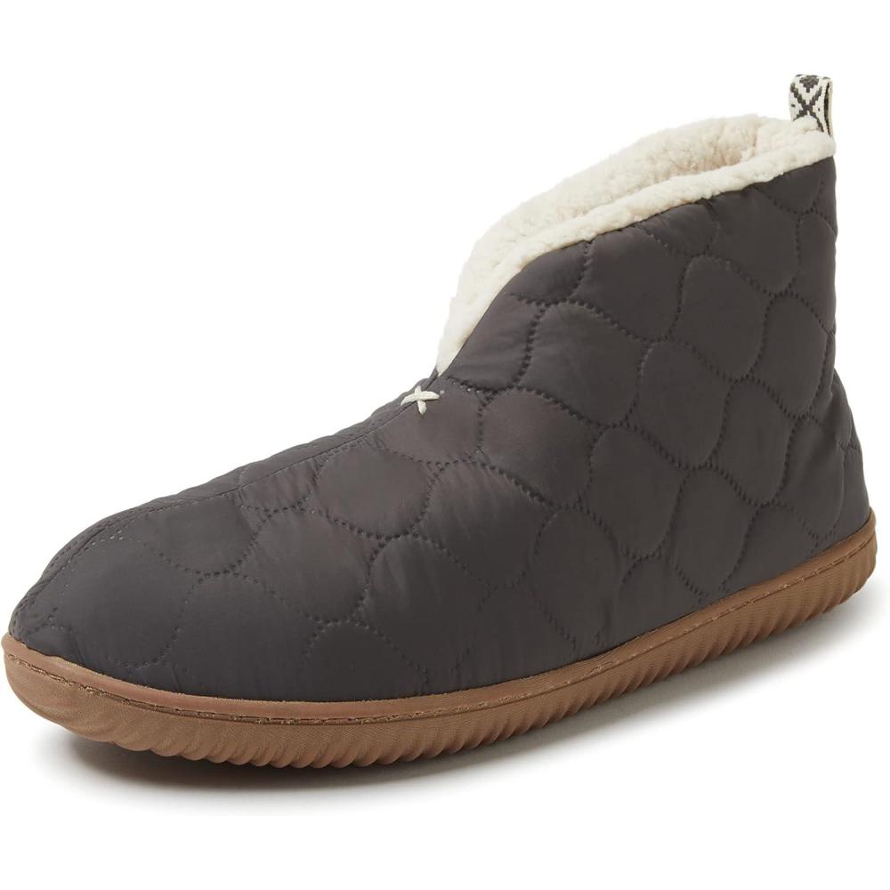 imageDearfoams Mens IndoorOutdoor Warm Up BootiePavement