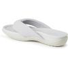 Dearfoams Women’s Original Comfort Olivia Thong Flip Flop Sandal With Arch Support(Silver)