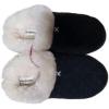 DEARFOAMS Women’s Slippers In Black, L(9-10)