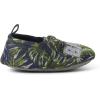 Dearfoams Baby-Girl’s Frankie Bear Closed Back Slipper(Fern Print)
