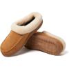 Dearfoams Men’s Baro Indoor Outdoor House Shoe Memeory Foam Clog(Whiskey)