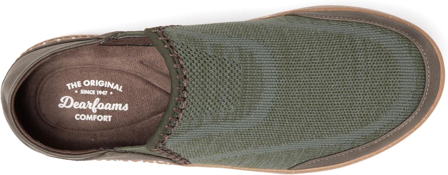 imageDearfoams Womens Lee Lightweight Easy onOff Knit SneakerOlive