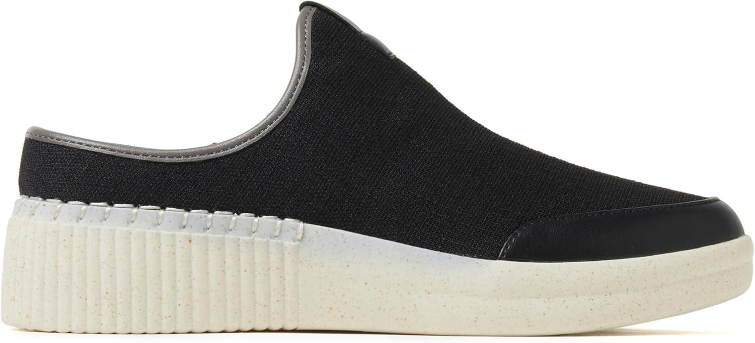 imageDearfoams Womens Lila Lightweight Slip on Comfort ClogBlack
