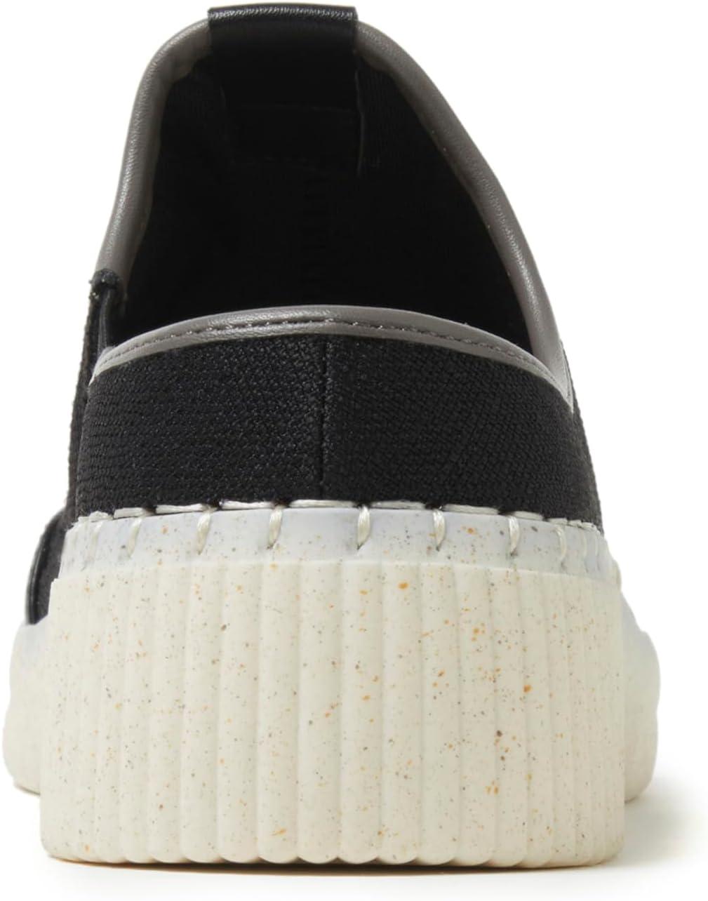 imageDearfoams Womens Lila Lightweight Slip on Comfort ClogBlack