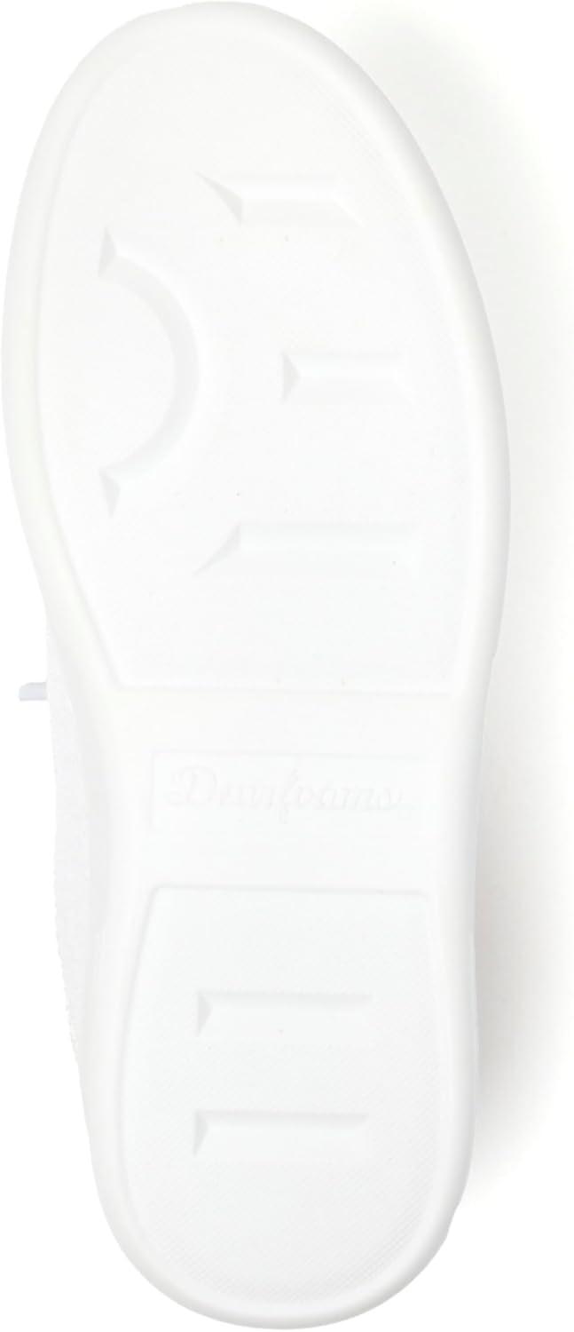 imageDearfoams Womens Shoes Mabel Lightweight Comfortable Easy Slip on Sneaker with Arch SupportWhite
