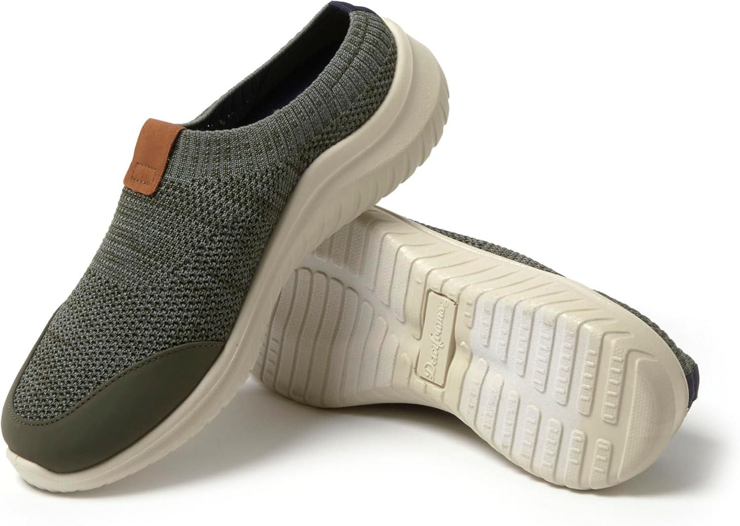imageDearfoams Womens Womens Lightweight Breathable Gracie Sneaker with Arch Support Machine Washable ShoesMoss