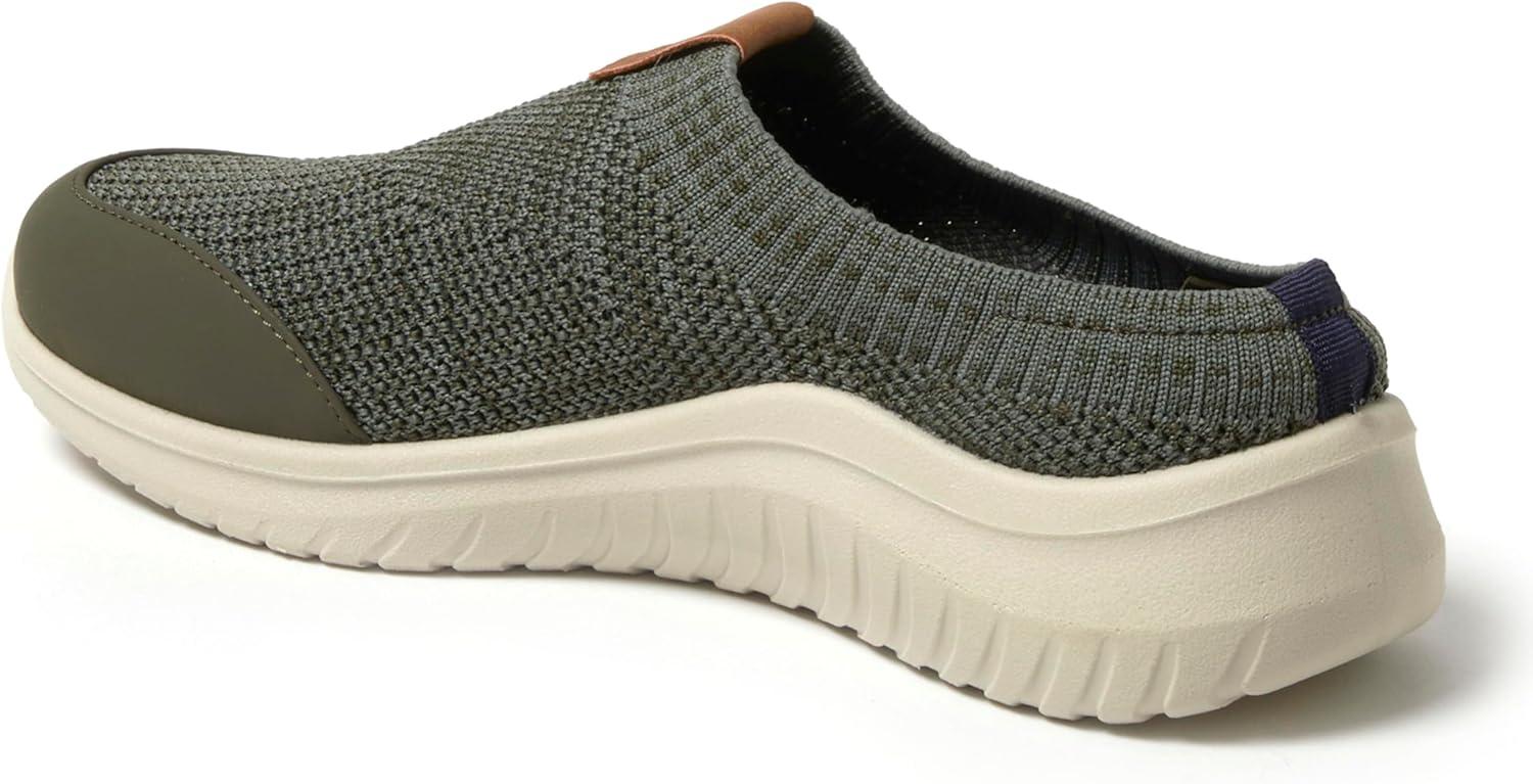 imageDearfoams Womens Womens Lightweight Breathable Gracie Sneaker with Arch Support Machine Washable ShoesMoss