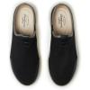 Dearfoams Women’s Lila Lightweight Slip on Comfort Clog(Black)