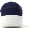 Dearfoams Women’s Shoes – Mabel Lightweight Comfortable Easy Slip on Sneaker with Arch Support(Navy)
