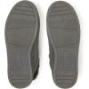 Dearfoams Women’s Fireside Nylon Australian Shearling Water Resistant Après Winter Warm Up Bootie(Grey Pavement)