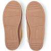 Dearfoams Women’s Fireside Nylon Australian Shearling Water Resistant Après Winter Warm Up Bootie(Tan Driftwood)