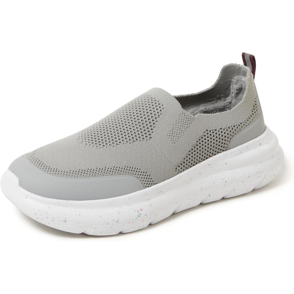 imageDearfoams Mens Tahoe Lightweight Comfort SlipOn SneakerSleet
