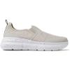 Dearfoams Men’s Tahoe Lightweight Comfort Slip-On Sneaker(Bone)