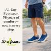 Dearfoams Men’s Tahoe Lightweight Comfort Slip-On Sneaker(Deep Oasis)