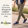 Dearfoams Men’s Tahoe Lightweight Comfort Slip-On Sneaker(Peacoat)