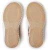 Dearfoams Women’s Daylen Comfortable Adjustable Strap Platform Sandal(Beige)