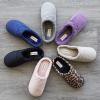 Dearfoams Women’s Lightweight Memory Foam Indoor House Slipper Darcy Velour Clog with Wide Widths(Dusty Pink)