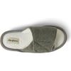 Dearfoams Women’s Norma Adjustable Wool Slide(Moss)