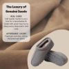 Dearfoams Women’s Suede Indoor Outdoor Doreen Clog(Grey)