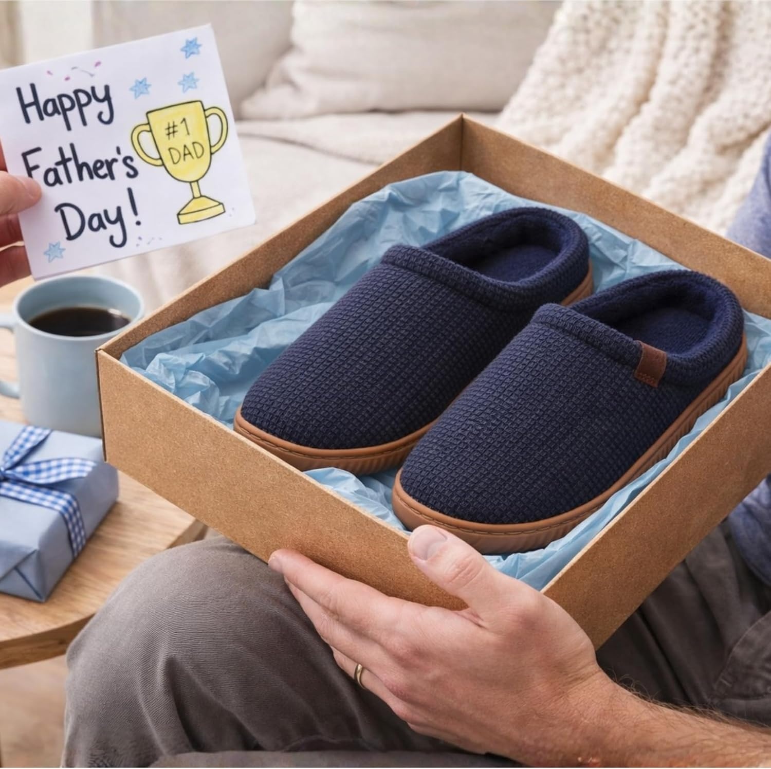 imageDearfoams Mens Case Casual ClogNavy