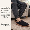 Dearfoams Men’s Case Casual Clog(Black)