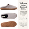 Dearfoams Men’s Case Casual Clog(Grey)