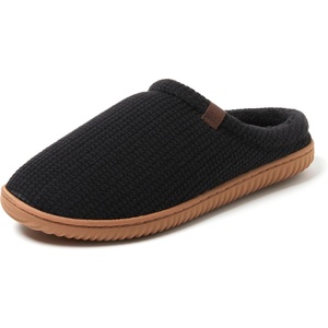 Dearfoams Men’s Case Casual Clog(Black)