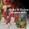 Dearfoams Matching Family Holiday Christmas Reindeer & Turkey Scuff(Reindeer)