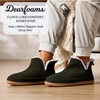 Dearfoams Men’s Brixen Indoor/Outdoor Memory Foam Boot Alpine Camping Cozy Slipper House Shoe(Loden)