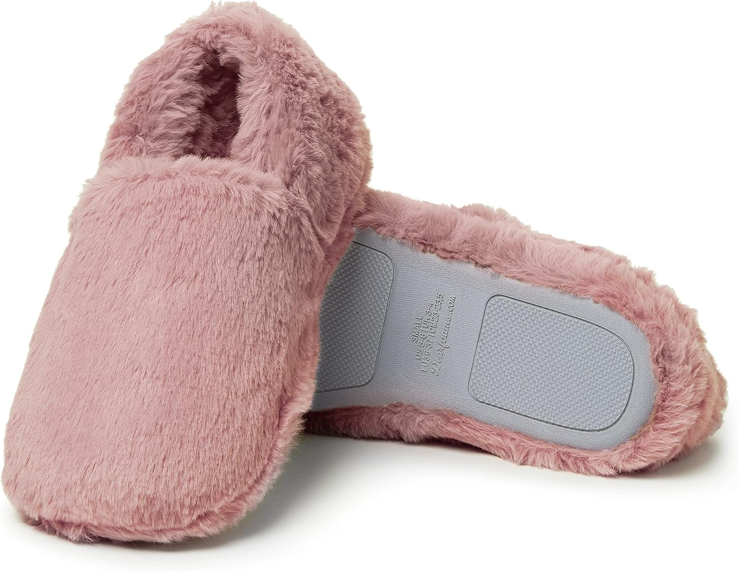 image:imageDearfoams Womens Ellie Fluffy SnuggleRosewood