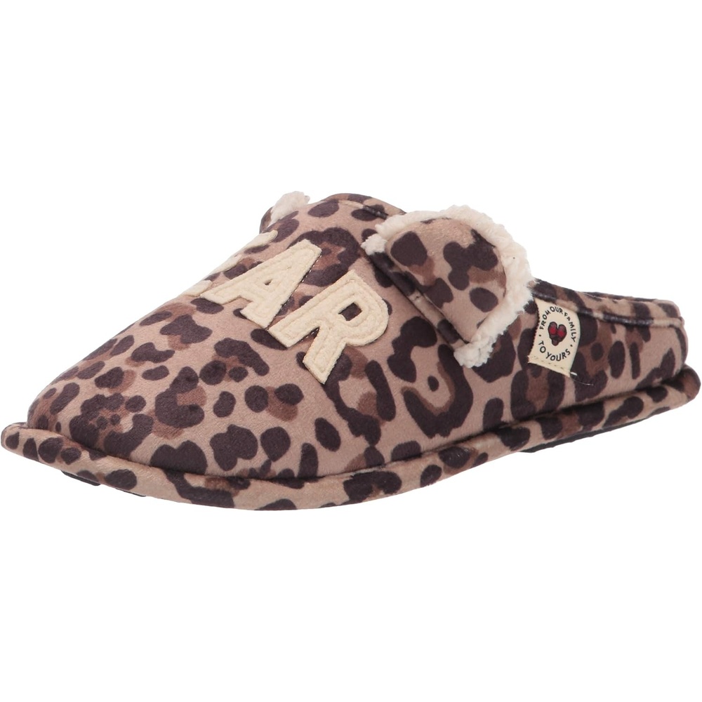 image:imageDearfoams Womens Lil Bear Adult ClogLeopard